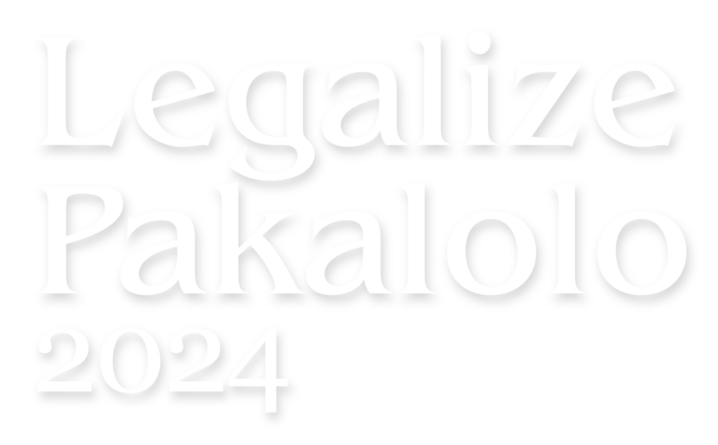 The logo for legalize pakaloo 2024.